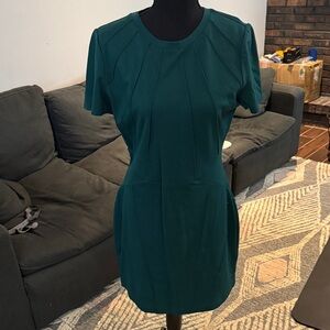 Express Teal Mini Dress
